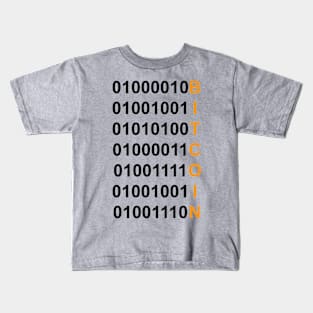 Bitcoin Binary Kids T-Shirt